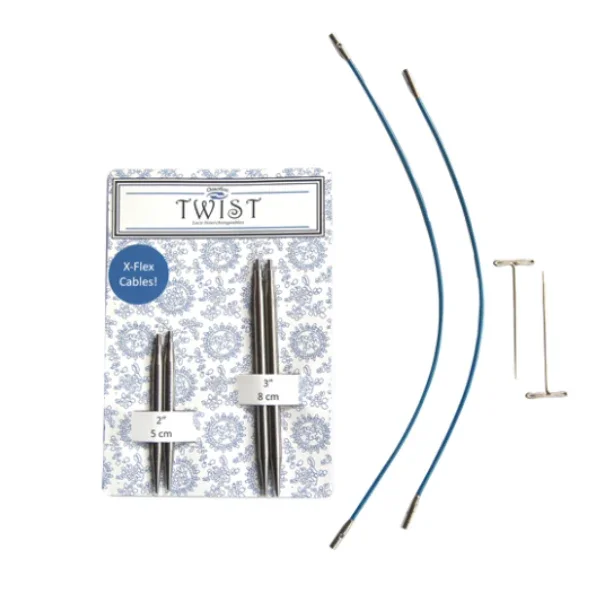 ChiaoGoo Utbytbara Rundstickor TWIST Short Combo Paket Kundfavorit